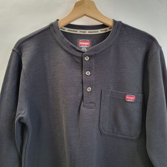 Wrangler Mens Long-Sleeve Shirt Size Small - Picture 2 of 7